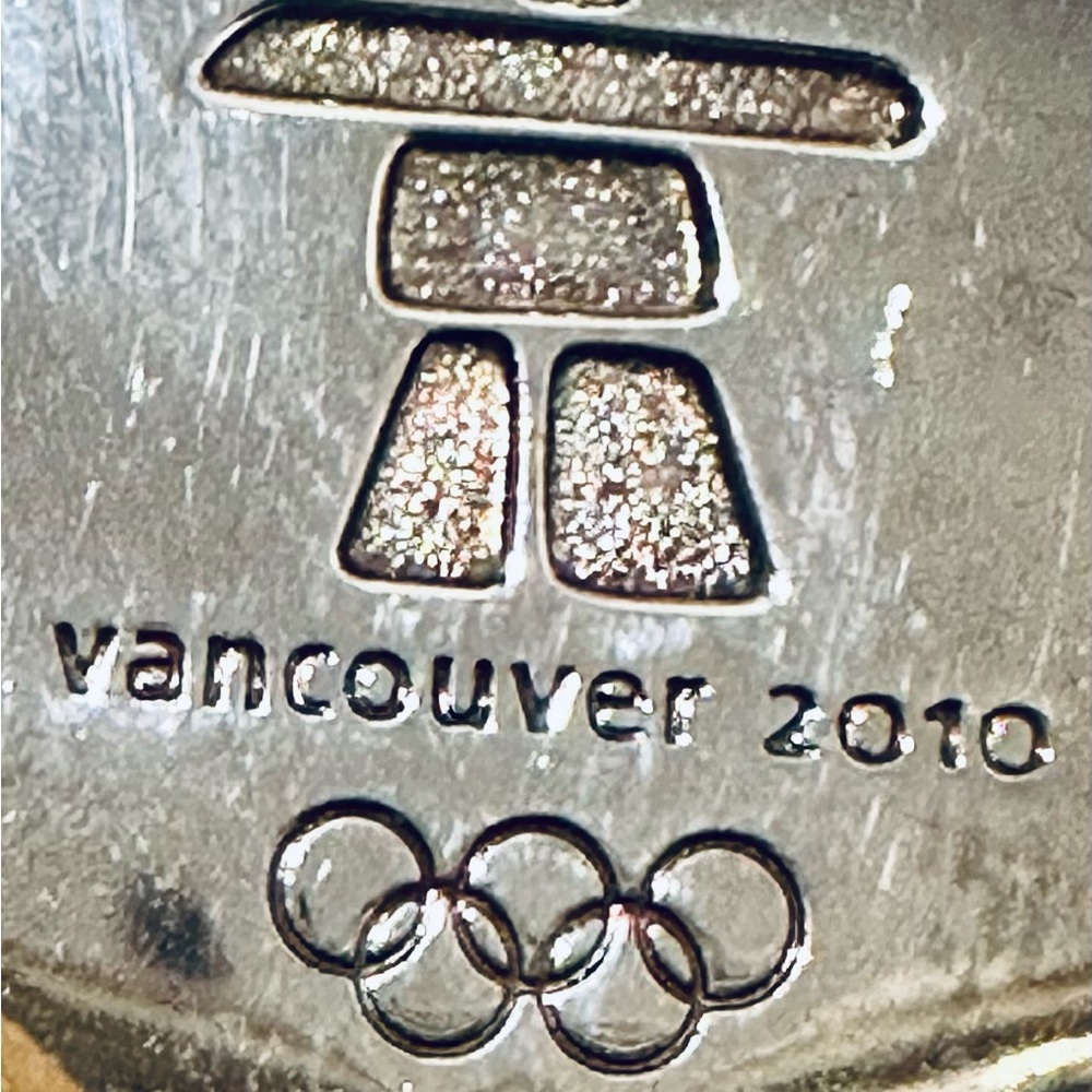 BIRKS Solid .925 Silver 2010 OLYMPICS HEART shaped bracelet size 7 - Picture 12 of 13